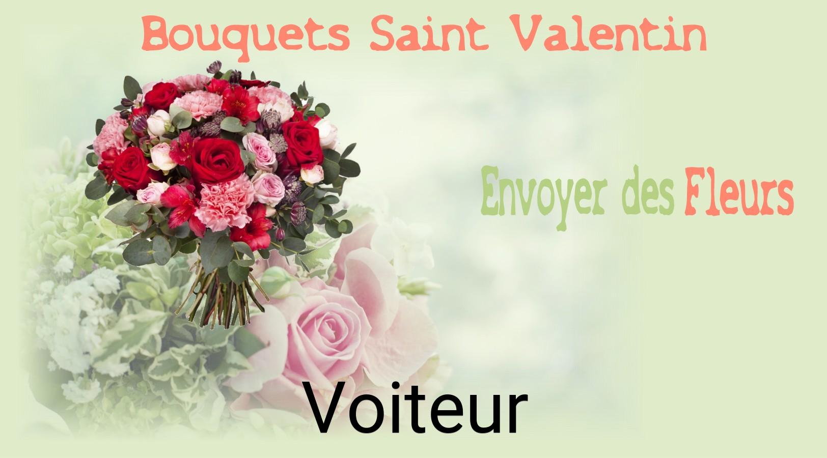 Roses de Saint-Valentin livrées à Voiteur