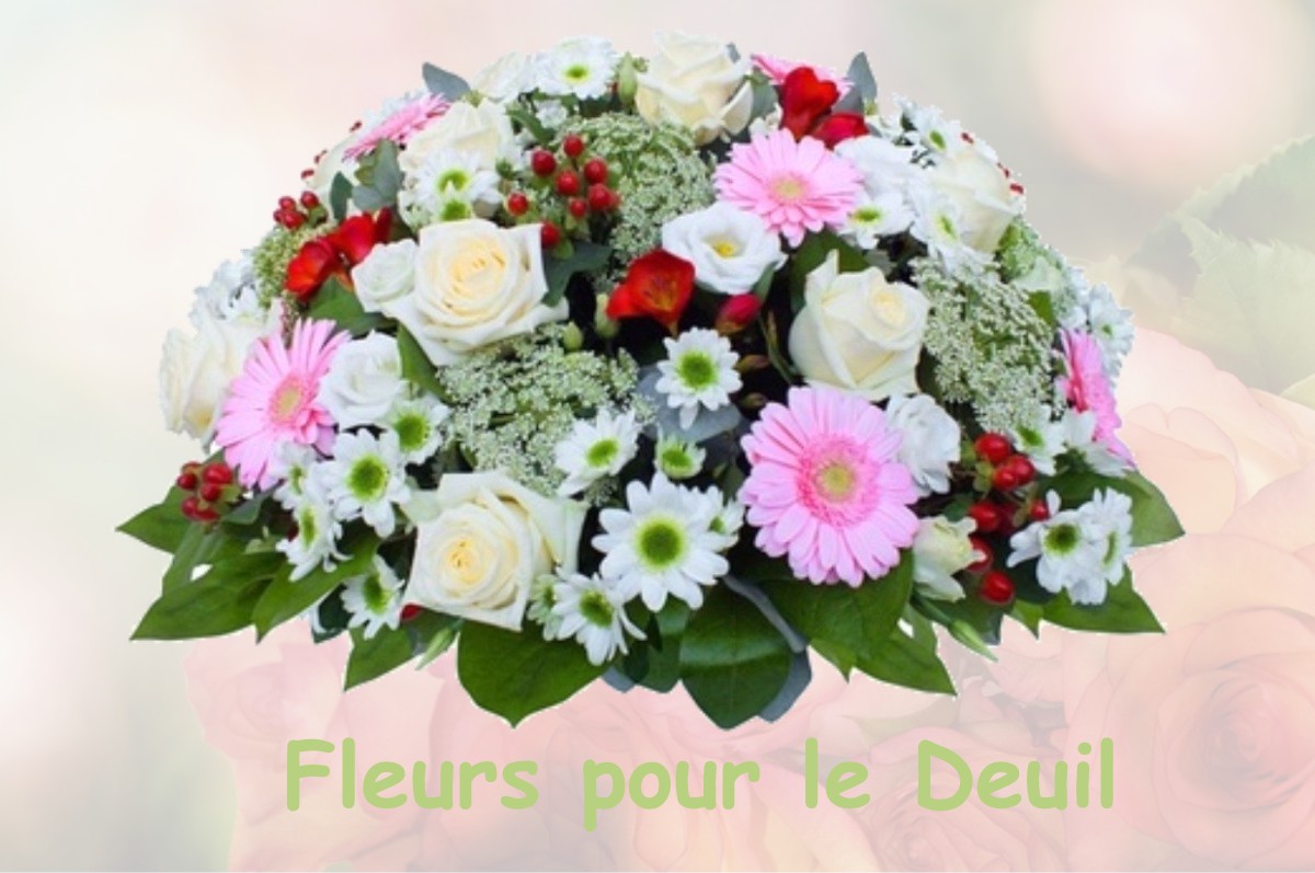 fleurs deuil VOITEUR